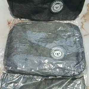 BISA COD T5501 Tas Bekal / Lunch Bag Premium Cooler / Tas Makanan Sekolah Bahan 2 Lapis  / Tas Travel Tempat Bekal Karakter