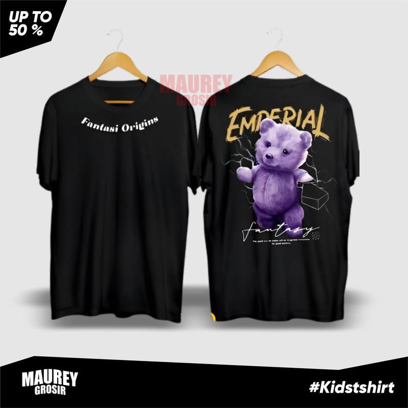 Fashion Anak-Anak Kaos Teddy Bear Usia 5-14th Terlaris Terkeren 7
