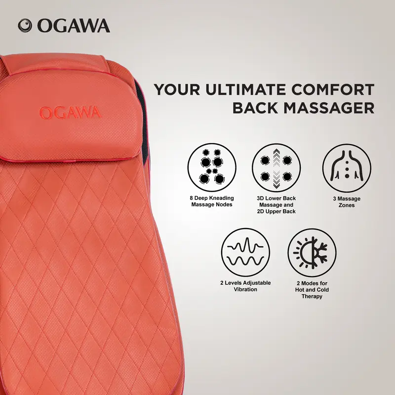 OGAWA Mobile Seat XE Duo Pro Portable Massage Cushion Relaxation