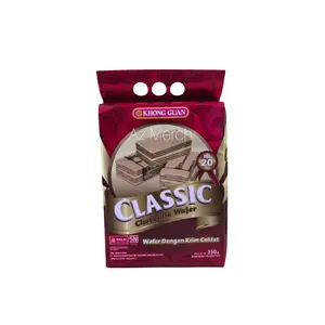 KHONGGUAN CLASSIC WAFER CHOCOLATE PITA MERAH ISI 20PCS 350gr