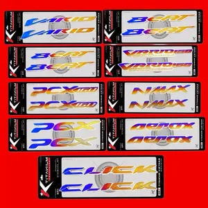EMBLEM LOGO BODY TITANIUM ALL CLICK SCOOPY MIO PCX NMAX AEROX ADV VARIO 125 150 Motorcycle