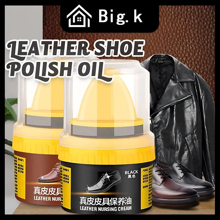  Bàn Chải Làm Sạch Đánh Bóng Nhanh Giày Da Thông Dụng 1 Chiếc Với Miếng Bọt Biển Đánh Bóng Và Sáp Làm Sạch Lỏng 