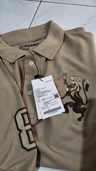 Product Review of BELI LOKAL - KAOS KERAH GRDANO FULL BORDIR PREMIUM QUALITY - Kaos Polo Shirt Pria Kaos Kerah | Giordano 3D Lion from 0**h 1