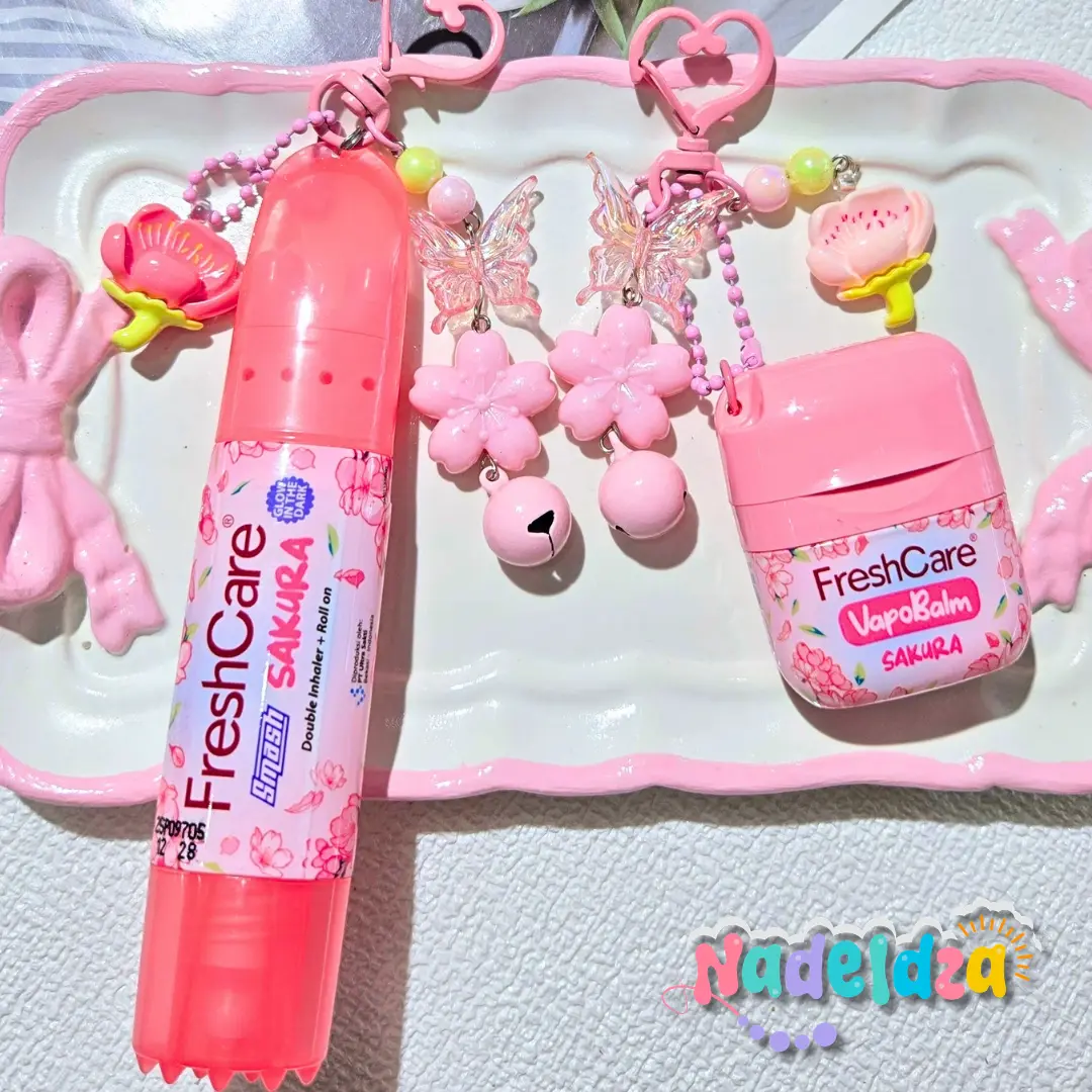 Nadeldza Bag Charm Essential Jompo Keychain Aesthetic Colorfull Bunyi Lonceng/ Gantungan Tas Jompo Keychain