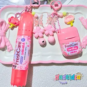 Nadeldza Bag Charm Essential Jompo Keychain Aesthetic Colorfull Bunyi Lonceng/ Gantungan Tas Jompo Keychain