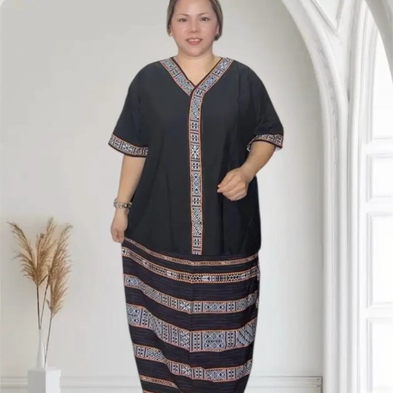 BAJU TRADISI KADAZAN DUSUN MODERN KANAK2 BORNEO READY STOCK