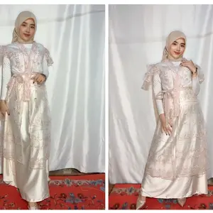 Amora outer dengan tali pinggang dan kancing menyamping