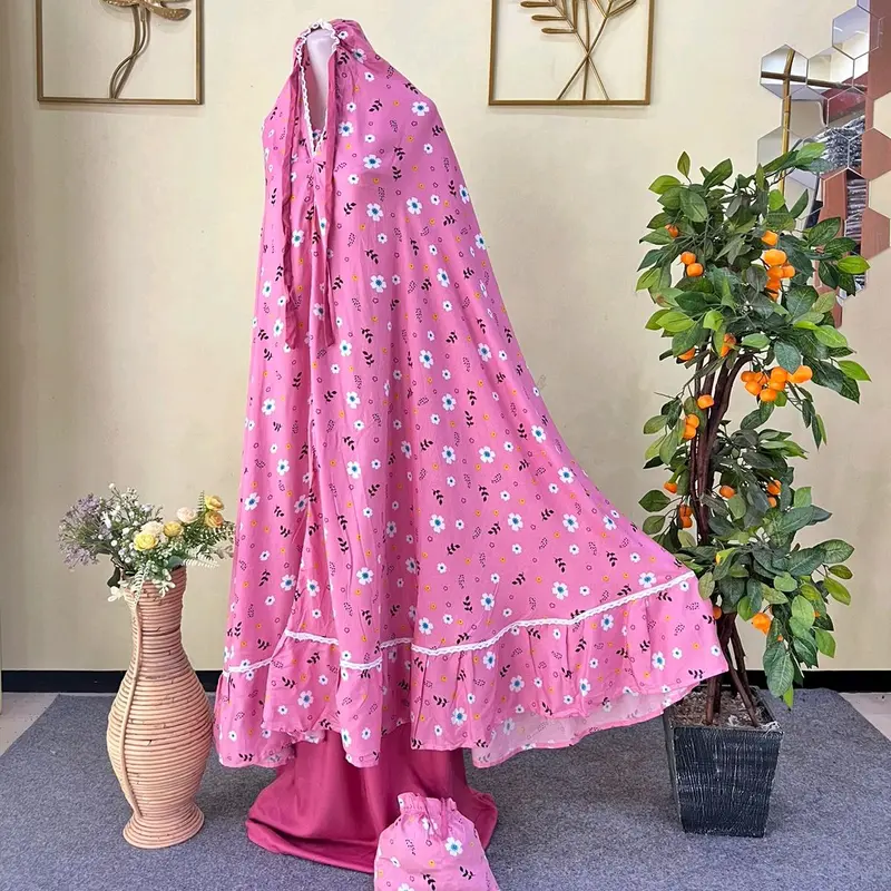 AFD | Mukena Daily Super Jumbo Rayon Motif BB maksimal 150 TB 180 Super Adem Free Tas Cantik 1