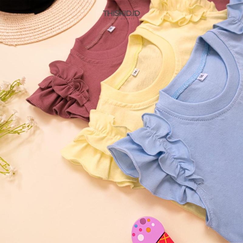YUKI TOP || atasan kaos anak bahan catton combed 30's usia 1-6 tahun 3
