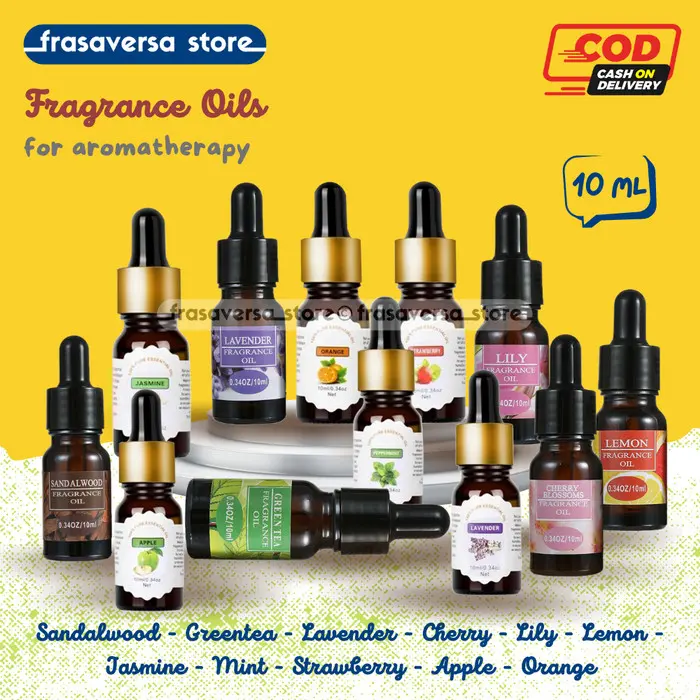 Essential Oil Minyak Aromatherapy Aromaterapi Diffuser Firstsun 10 ml