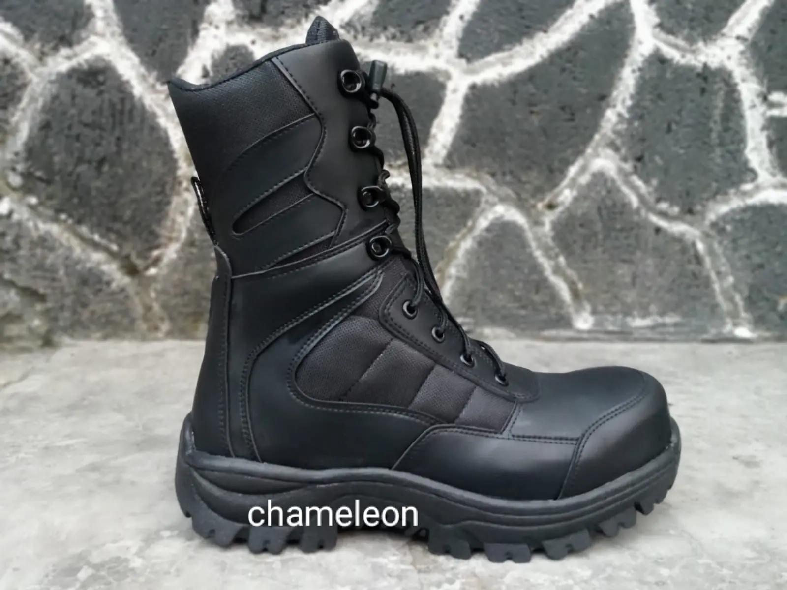 Sepatu Safety Boats Pdl Tni Polri Tactical  Outdoor Terlaris