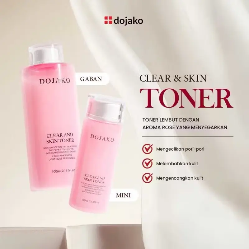 [READY SIAP KIRIM] TONER DOJAKO MENGECILKAN PORI PORI IMPORT BPOM ORIGINAL 100% 1