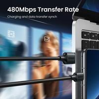 Gambar UGREEN Kabel Data USB Type C Fast Charging Max 3A for Samsung Oppo Vivo Mi Realme Infinix Etc - 60118 PVC 2M dari Starcomp Solo Kab. Banyumas 4 Tokopedia