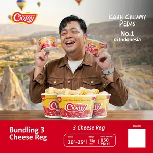 CIOMY - Paket Bundling 3 Cuanki Ayam Pedas Kuah Keju