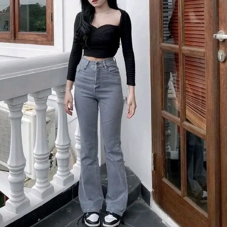 ￼HIGHWAIST JEANS CUTBRAY LOOSE VOL.2 ( 27 - 34 ) Ritsleting Loose-fitting 0