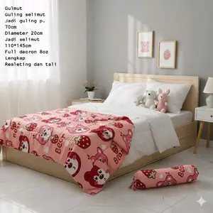 GULING SELIMUT ANAK ( GULMUT)  DIAMETER 20CM P. 70CM FULL DAKRON