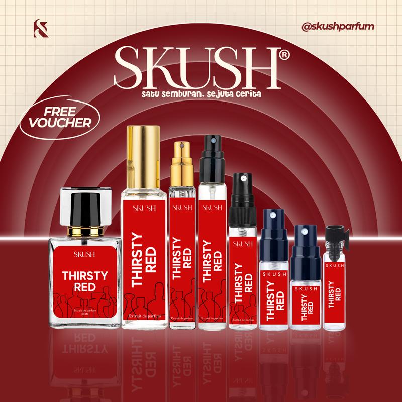 [ FREE VOUCHER ] SKUSH THIRSTY RED High Quality Perfume Pen Women ...