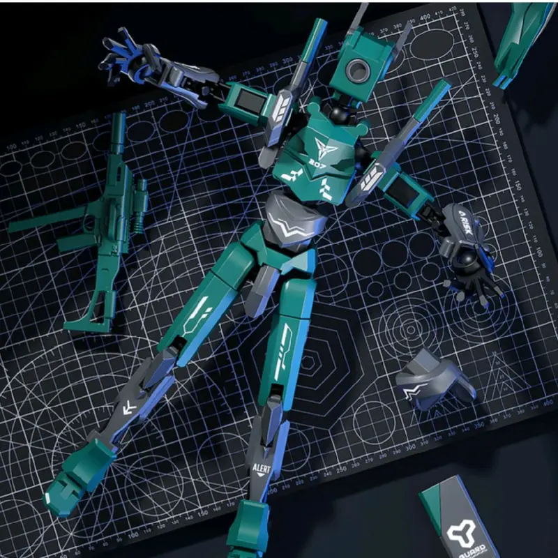 [Siap Kirim] Mecha Magnetic Dummy 13 Action Figure High Quality | Mainan Lucky 13 | Titan 13 2