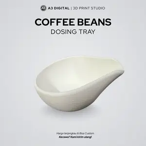 Coffee Beans Dosing Tray | Wadah Takar Biji Kopi 3D Print | Kapasitas 18g & 60g | Estetik & Presisi