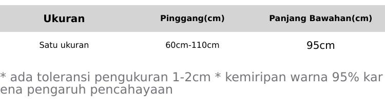 Product Introduction of Rok Tutu Pecah Sepuluh Pj 95cm Premium Impor 0