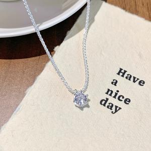 Kalung Bintang Selak, Kalung Tulang Wanita, Mudah dan Mudah Diatur, Kalung Indah, Diperbuat daripada Aloi Tembaga kamassi titanium jewelry original Rantai perempuan long necklace Barang Kemas