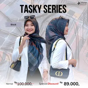 MOTIF TASKY, SWEET, VIENA, ANDARA SERIES JOURNEY SCARVES TERBARU
