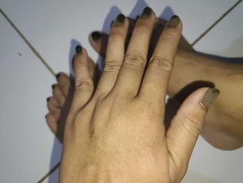 Product Review of NUFA HENNA KUKU INAIKUKU HENNAKUKU KUTEK HENNA Black Brown Cherry Maroon from A**y 1