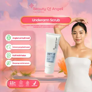 Beauty Of Angel Pencerah  Underarm Cream Untuk Mencerahkan Dan Menghilangkan Bau Badan niacinamide menyembuhkan Tawas Deodorant pembersih ketiak hitam wanita