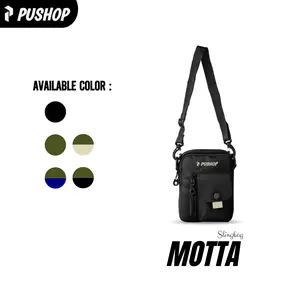 PUSHOP Tas Selempang Pria Wanita MOTTA - Mini Slingbag Pria Wanita Casual Mini Sling bag Polos Unisex Casual