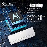 Gambar GREE GWC-12AIRY AC INVERTER AIRY Series - 1.5PK - R32 - Smart Voice Control - Wi-Fi - Gold Fin (Indoor) - Black Diamond Fin (Outdoor) - Silver dari OneStop Electronics Kota Administrasi Jakarta Utara 3 Tokopedia
