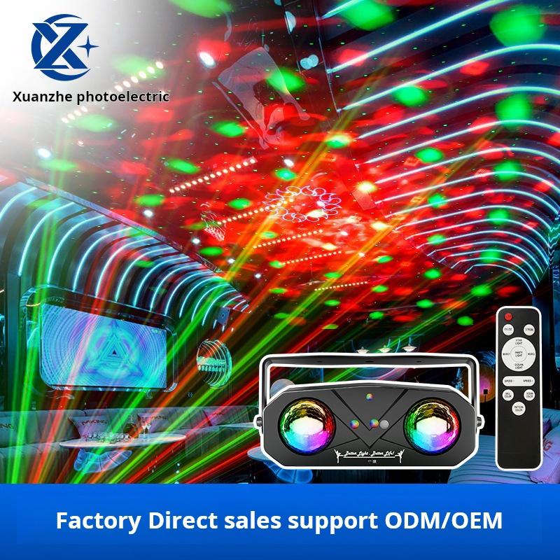 Double magic ball laser stage light - suitable for homes, bars ...