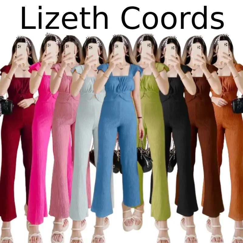 GLFASHIONLINE | LIZETH Butterfly Top and Pants Coords for Women fit small to Large Womenswear Love Simple Lingerie Lady Comfort Fabric