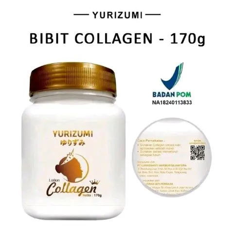 PROMO 2Pcs Yurizumi Collagen Lotion 150ML Bibit Collagen Mampu Memutihkan Badan 3