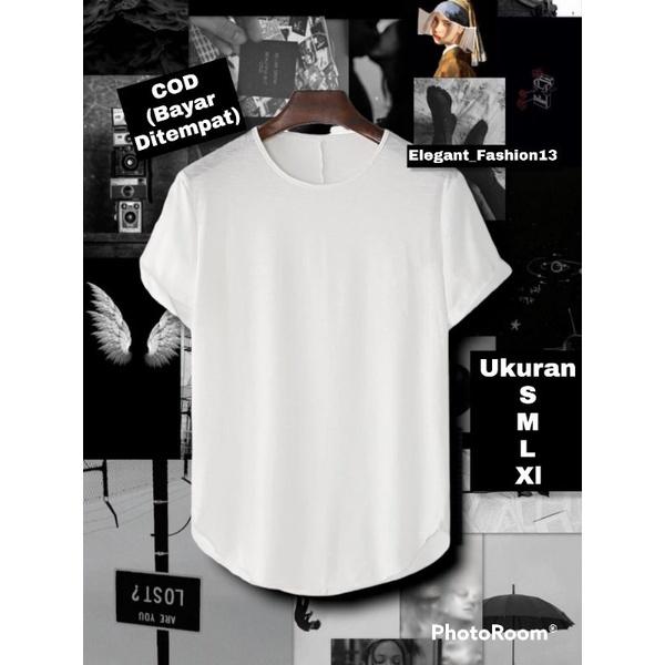 Kaos Semi Oval Lengan Pendek / Kaos Lengan Pendek / Kaos Longline / Baju / Kaos Distro Original / Kaos Premium kombad 0