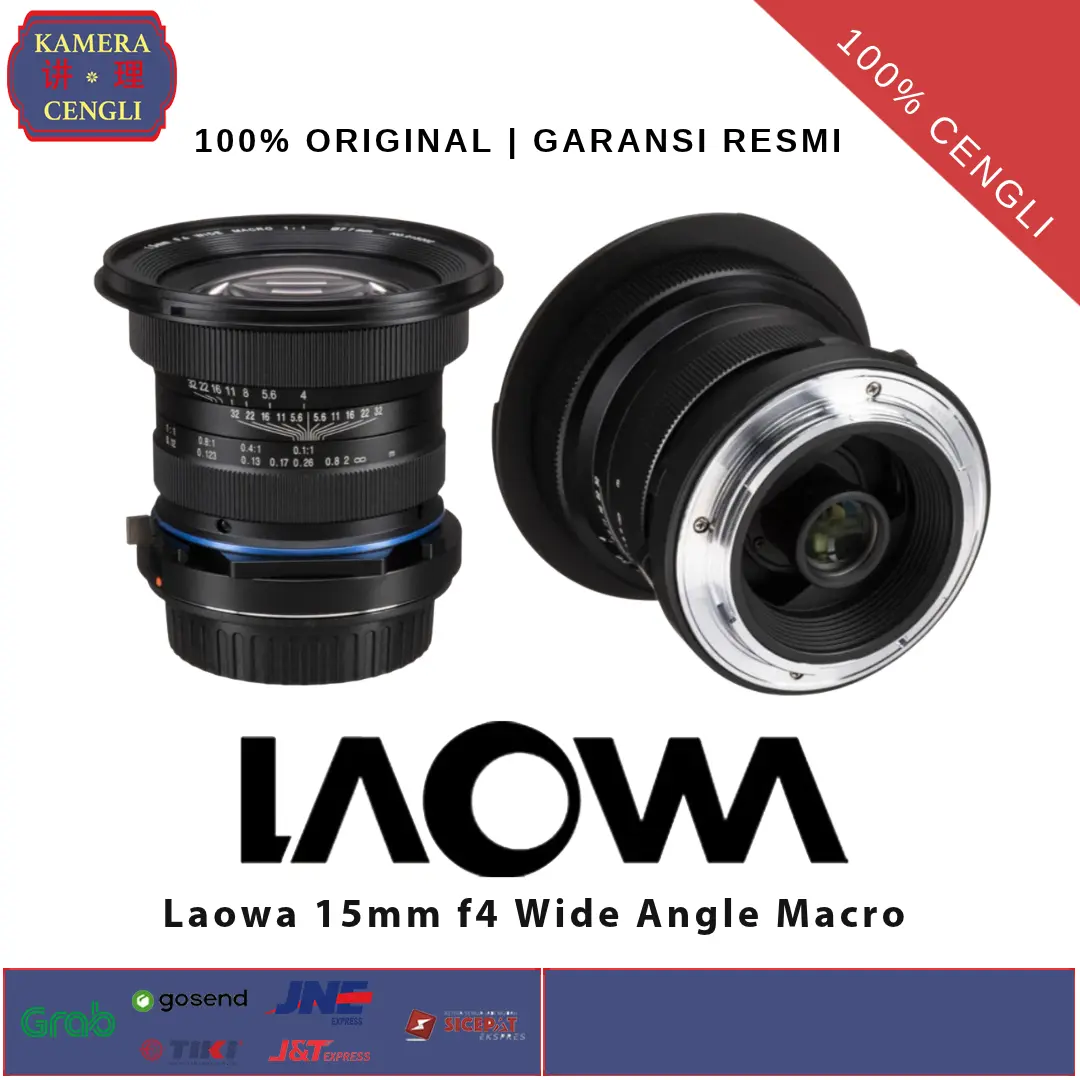 Laowa 15mm f4 Wide Angle Macro Garansi Resmi