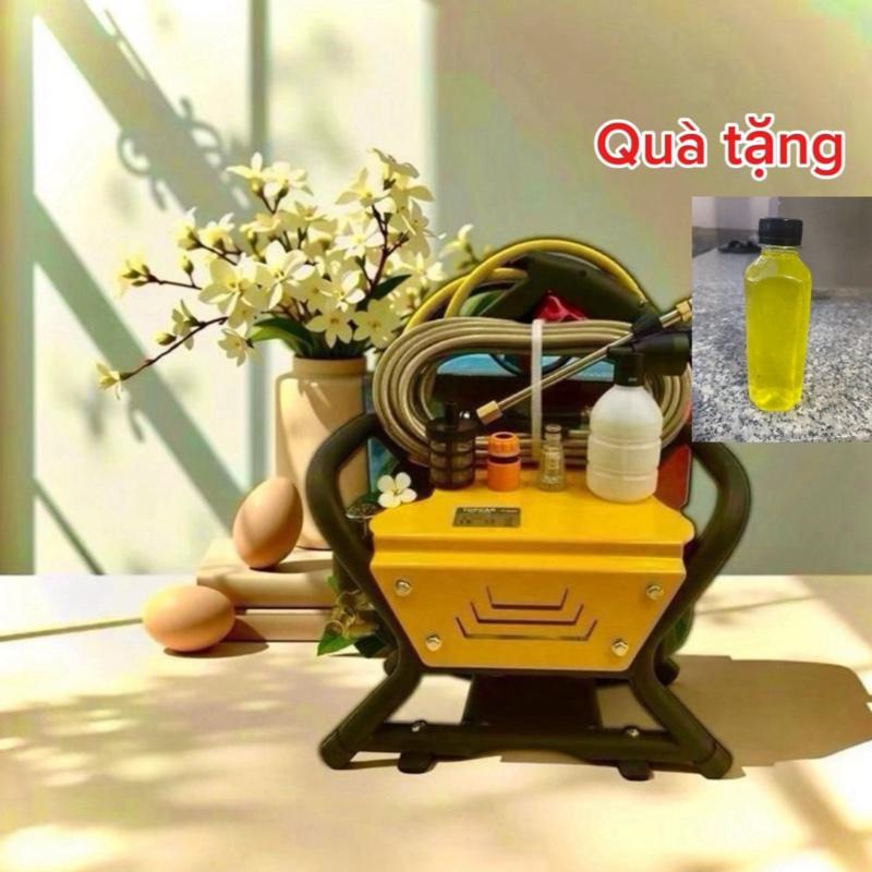 DEAL TOPCAR Máy Rửa Xe Áp Lực Cao Dây 15M Xịt Mạnh Bền Bỉ Bảo Hành 12 Tháng