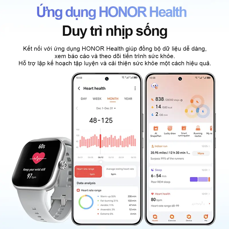 đồng hồ thông minh | HONOR CHOICE Watch 2 Pro | màn hình lớn 1,97 inch | 120 chế độ thể thao | theo dõi sức khỏe toàn diện | Dễ dàng thay dây, tùy chỉnh phong cách | Chống nước IP68 | tương thích hệ điều hành Android và iOS | BigBuy360 - bigbuy360.vn đồng hồ thông minh | HONOR CHOICE Watch 2 Pro | màn hình lớn 1,97 inch | 120 chế độ thể thao | theo dõi sức khỏe toàn diện | Dễ dàng thay dây, tùy chỉnh phong cách | Chống nước IP68 | tương thích hệ điều hành Android và iOS | BigBuy360 - bigbuy360.vn