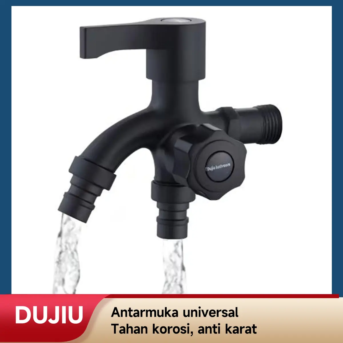 Dua saluran air di samping