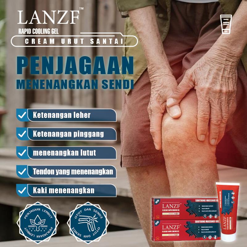 Kem massage giảm đau khớp LANZF làm dịu cơ bắp thích hợp cho phục hồi đầu gối eo cổ tay và chân