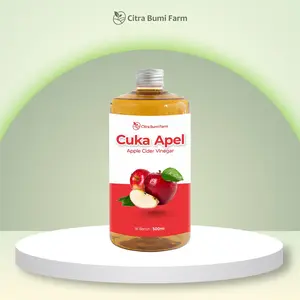 Cuka Apel Original Untuk Kesehatan - Ukuran 500ml - Vinegar With The Mother