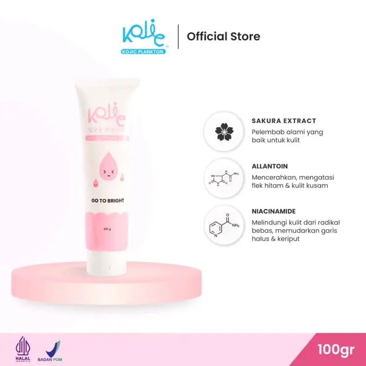 BODY SERUM BY KOJIC PLANKTON Memutihkan Mengencangkan Hydrating Mencerahkan Niacinamide 1