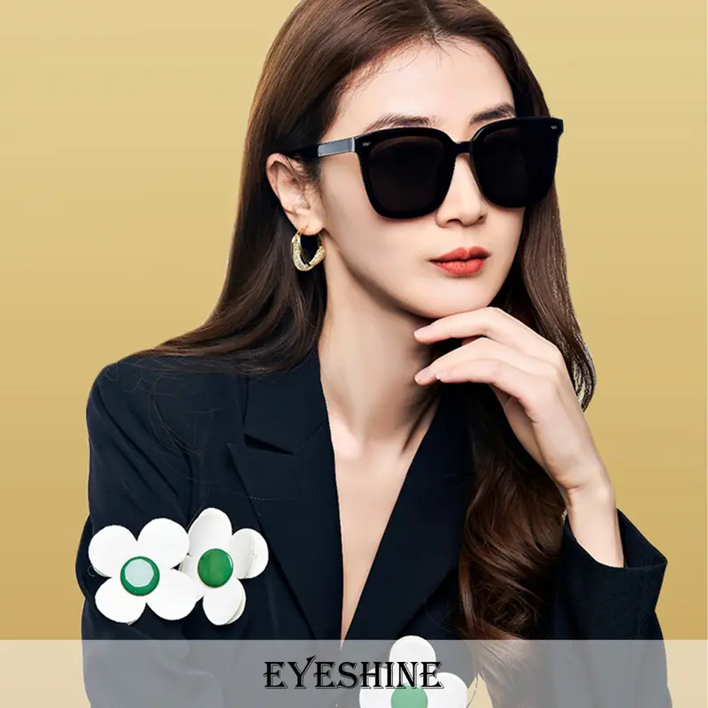 Eyeshine - Kacamata Hitam Lensa Anti Sinar UV400 Sunglasses New Trendy Fashion 0