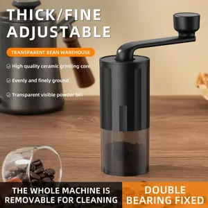 PADABANIC Penggiling Kopi Manual Type-SY007 Alat untuk Gilingan Kopi Pengaplikasian Manual Coffe Machine Hand  Mesin penggiling kopi manual