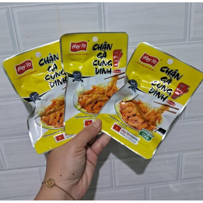 Thiết kế độc đáo Chính hãng Chân gà cay Cung đình rút xương, chân gà bách thảo…
