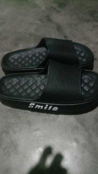 Product Review of Sandal Cowok Selop Karet Smile Type 913 Sandal Outdor dan Indoor Anti Slip Anti Air Bahan EVA  Tidak Bau  Pria Shoes Sendal from 𝓐**🦕 0