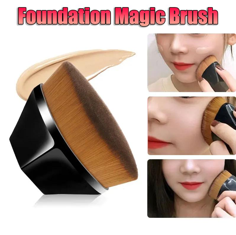 Cọ Trang Điểm, Cọ Tán Kem Nền Cọ Mút Ma Thuật Đầu Phẳng, Cọ Che Khuyết Điểm Liền Mạch Không Thấm Nước, Dụng Cụ Làm Đẹp