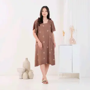 Batik 88 - dress Pitaloka Daster Rayon Santung Busui Jumbo motif pita