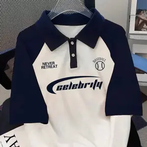 KAOS POLO BIGSIZE (M-6XL) KAOS POLO JUMBO SHIRT SELEBRITY SIMPLE STYLE UNISEX M L XL 2XL 3XL 4XL 5XL 6XL KOREAN STREET