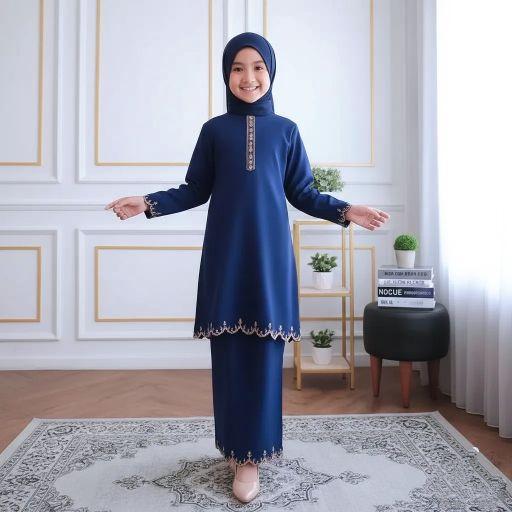 Radia Fashion Oneset Kurung Melayu Anak Katun Toyobo Premium Bordir Bunga Setelan Fashion Muslim Anak Kualitas Import Adem Ukuran M L XL Radia Fashion Oneset Kurung Melayu Anak Katun Toyobo Premium Bordir Bunga Setelan Fashion Muslim Anak Kualitas Import Adem Ukuran M L XL