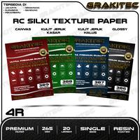Gambar Grakitec Kertas Foto Silki 4R isi 20 Lembar | Doff Texture Kulit JerukProfessional Silki, RC Glossy Photo Paper,Silki Doff Halus, Canvas,Silki Doff Kasar/ Luster Resin Coated - 4R Jeruk Halus, 4R 100 Lembar dari Grakitec Kota Administrasi Jakarta Barat 1 Tokopedia